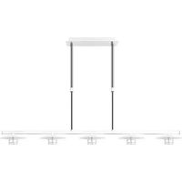 Lampara Ciudad Del Cabo 5l 30w 4000k Blanco/plata Regx104x15 Cm 2400 Lm