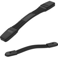 Rohde MA-25.160.84 poignée de machine pour vis à tête fraisée noir (L x l x H) 203 x 25 x 8.5 mm 1 pc(s)