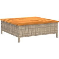 vidaXL Couvercle de base de parasol beige 70x70x25 cm