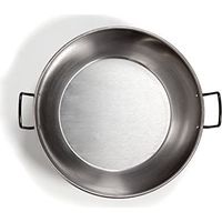 Polierte tiefe Bratpfanne mit Griffen ø38 cm Vaello