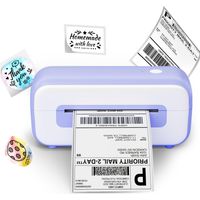 Imprimante thermique sans fil 4x6 pour étiquettes d'expédition – Impression rapide jusqu'à 150mm/s – Compatible iPhone, Android, Windows, Mac