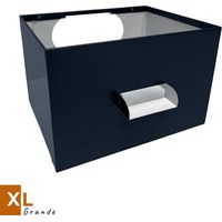 Boîte à eau BA6 en alu 7/10ème XL - grand format - naissance Ø 120mm - ALUHOME