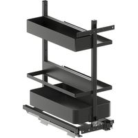 VS SUB Larder Spice Spice Unterschrank - Schrankorganizer Set KB 300mm, Stahl pulverbeschichtet lava