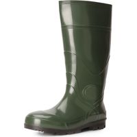 Ladeheid Bottes de Pluie Bottes en Caoutchouc en PVC Homme LA-914 (Vert, 44 EU)