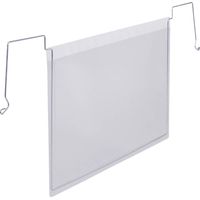 Durable 118419 Busta con fissaggio metallico