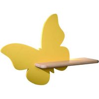 Applique murale Candellux Butterfly LED 4W 4000K jaune
