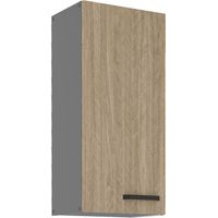 Küche SCANDI Hängeschrank 40 cm Fischgrät Küchenzeile Küchenblock Einbauküche