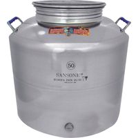 SANSONE CONTENEUR EN ACIER INOXYDABLE FÛT LT.50