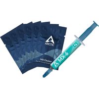 ARCTIC Wärmeleitpaste MX-6 (4 gr.) with 6 pcs MX Cleaner (ACTCP00084A)