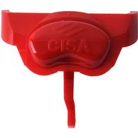 Cisa Pulsante Elettroserratura Nylon Rosso 19221-85-0 Compatibile 1A611 1A731