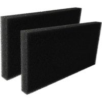 vhbw 2x filtro de espuma compatible con Gorenje D7560 A+, D 7565, D7565 L, D7565NO, D7565 NO secadoras ropa - Filtro de repuesto