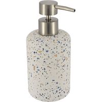 Dosificador de jabón de cemento 220ml - terrazo - Tendance