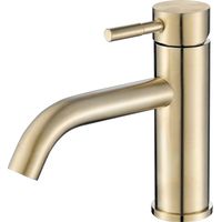 Einhebelmischer für Aufsatzwaschbecken SLIGO gold
