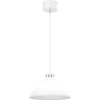 Lampada a sospensione Sven bianca Ø30cm E27 15W Luminex