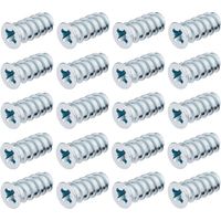 Cyclingcolors – Lot de 20 vis euro tête fraisée PZ2 – Perçage Ø 5 mm – Longueur 13,5 mm – Fixation pour meubles en bois
