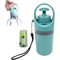 Portable Dog Poop Scooper with Bag Distributeur Compact Pet Waste Cleaner for Easy Outdoor Use Convenient Dog Waste Picker for Quick, Hassle- Cleanup