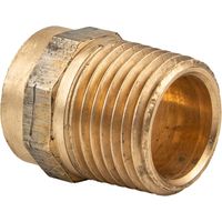 Rotguss-Lötfitting Übergangsnippel 10 mm x 3/8 Zoll AG - Typ 4243G, DVGW