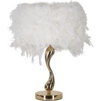 Chariot de lampe de table blanc cm ø 25x47