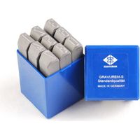 9-teiliges Nummerierwerk (0-9) SR - Standard (10 mm) GRAVUREM 100.SR10