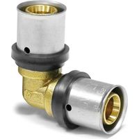 THPRESS Pressfitting 90° Winkel - Bogen mit TH Kontur