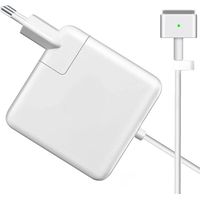 JSSEVN-Remplacement Chargeur Mac Book Pro 45W, Chargeur T-Tip Compatible avec Mac Pro/Air 11''et 13'' 20122015, Compatible avec A1425, A1435, A1502