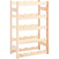 Casier à bouteilles Étagère à bouteille - Casier à vin pour 20 bouteilles Pinède BV592717 - BonneVie
