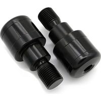 Extrémités de guidon / Poids de guidon pour Yamaha MT-07 13-25 BL2 noir