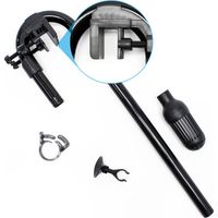 SunSun Ersatzteil für HW-302 Aquarium Außenfilter - Ansaugung Set, Ansaugungsset für Aquariumfilter inkl. Ansaugkorb, Schlauchschelle, Saughalter, Fixierungsklemme und Ansaugbogenrohr