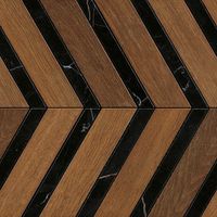Carrelage effet Parquet Bois Chêne Cognac Chevron Pointe de Hongrie 29,4x28,7x0,95 cm Mat Lorenta - Sol et mur intérieur (vendu par carton de 0,506 m²) - RO'MA CARRELAGE
