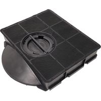 Ersatzteil - Filtre charbon rectangulaire F - - WHIRLPOOL, ARISTON HOTPOINT, SCHOLTES, FAURE, IKEA, DE DIETRICH, FAGOR, ELICA, SAUTER, BRANDT, ROSIERES, BAUKNECHT, IGNIS, ELECTROLUX, INDESIT, BOSCH,