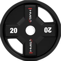 Disque de poids olympique en polyuréthane, 20 kg