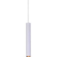 dpm lámpara moderna blanca altura 60 cm aluminio ligero