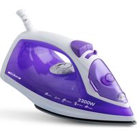 Ferro da stiro a vapore Küken con suola in ceramica 2200w