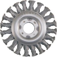 PROMAT Rundbürste D. 115 mm Stahl 12 mm 12500 min-¹