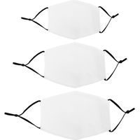 30 Sublimations Masken für den Sublimationsdruck blanko Sublimations Mund-Nasenschutz Mund-Nasenbedeckung Sublimations Zubehör Accessoires