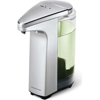 Simplehuman - Dosificador de jabón líquido sin contacto, 237 ml, níquel mate ST1023