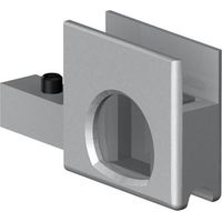 VITRIS Adapter Dreh-Druckzylinderschloss SECURA links/rechts Glasstärke bis 8 mm