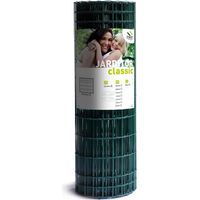Jarditor Classic 100/50 0,6M 25m RAL6005 rete saldata rivestita in PVC MRT 17010868