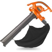 Flymo PowerVac 3000 3000W Garden Leaf Blower Vac shreds Leaves Collection Bag