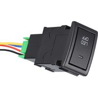 Bouton d'allumage/extinction des phares antibrouillard pour Jimny 2007-2015, interrupteur de commande, accessoires auto, poussoir ON/OFF, pièce de rechange.
