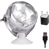 Projecteur marin 12V 100W pour bateau et camion, lampe spot télécommandée pour extérieur.