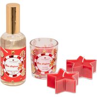 Coffret spray d'ambiance et bougie pain d'épice - Atmosphera créateur d'intérieur
