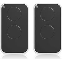 AIPERQ Télécommande de portail Nice INTI 433,92 MHz à code tournant compatible avec FLOR-S, One, Watermark Flower, Inti (2)