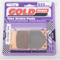 Plaquette de frein Gold Fren pour Moto Suzuki 750 GSX 1998 à 2006