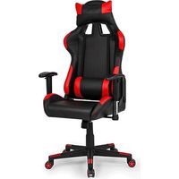 Silla gaming Silverstone Negro - Rojo Silverstone 67cm (ancho) x 124cm (alto)