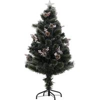 Árbol de Navidad de fibra óptica Sofia 89 LED H.120cm - Feeric lights & christmas