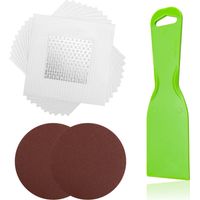 10-teiliges Wandreparaturflicken, Wandflicken-Reparaturset mit Schaber und Schleifpapier, selbstklebende Mesh-Wandaufkleber zum Reparieren von Graffiti-Löchern in Wänden
