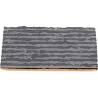 Fockety Bande d'étanchéité de Pneu en Caoutchouc, Outil de Réparation de Pneu Durable 100 Pièces 100x3mm pour Voiture Moto (Black).