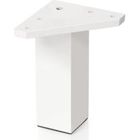 GAMBA TAVOLO BIANCO ABS - 40X100 MM