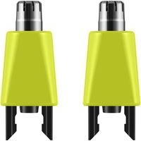Lot de 2 têtes de rechange pour tondeuse de nez et oreilles et sourcils compatibles avec Oneblade pour Philips Norelco